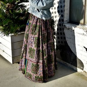 Handmade Ankara Maxi Skirt